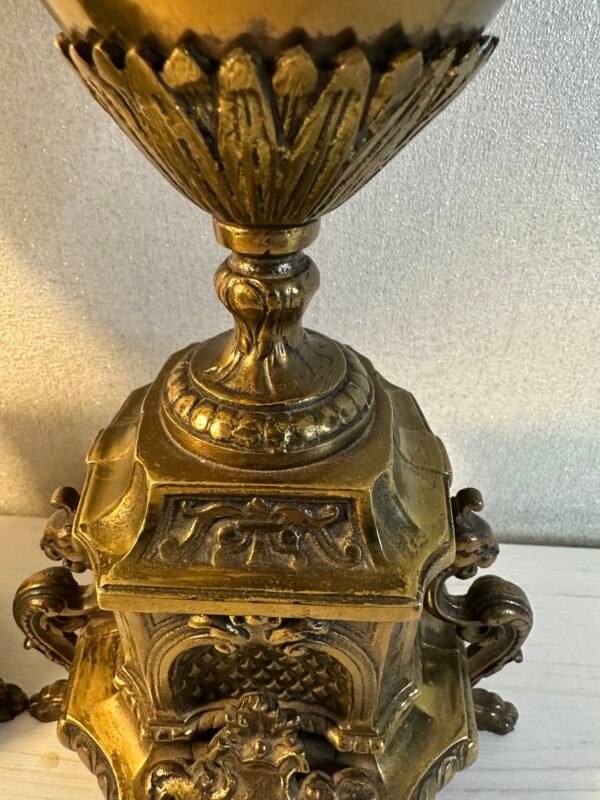 Magnificent -Antique French Lidded Vases - Bronze (circa.1850) - Image 23