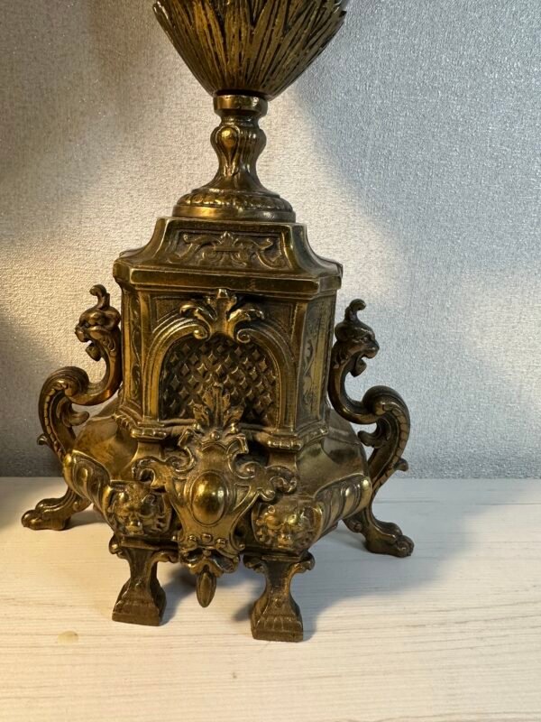 Magnificent -Antique French Lidded Vases - Bronze (circa.1850) - Image 20